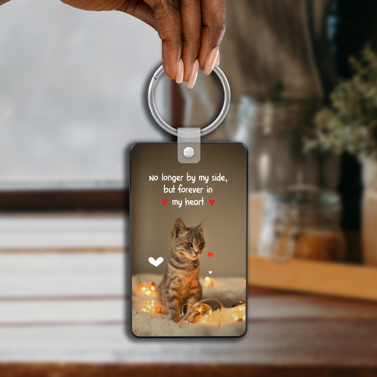 Personalized Acrylic Photo Keychain